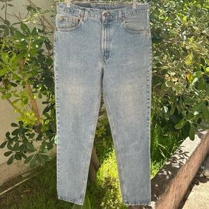 Vintage 1996 Levi’s 512 Slim Tapered Jeans 36x34 Fits 34x33